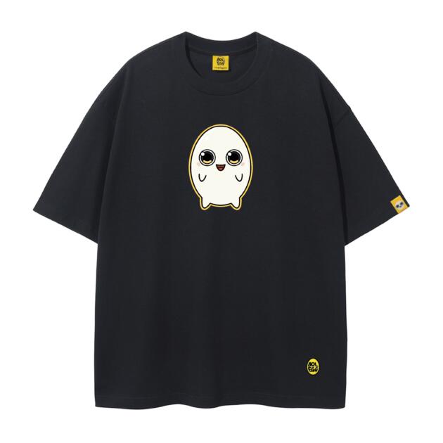 The Classic Bol Oversized T-Shirt black front