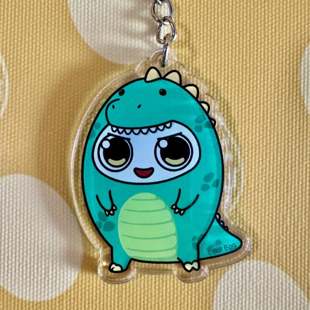 Bol Dinosaur Acrylic Keychain