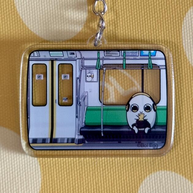 Bol Train Yamanote Line Acrylic Keychain